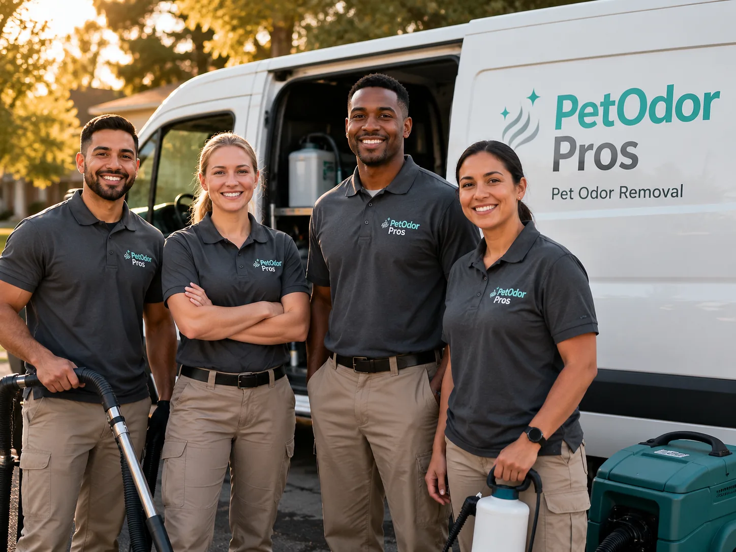 Pet Odor Removal team serving Cleveland, MN